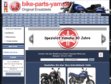 Tablet Screenshot of bike-parts-yam.de